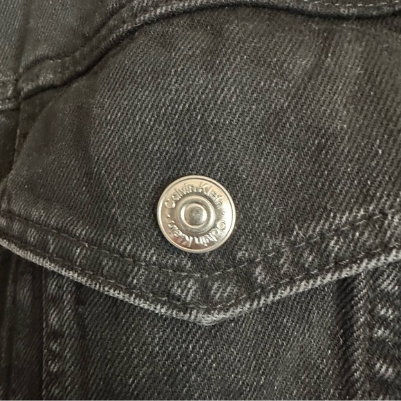 Calvin Klein Men’s Black Denim Jacket - Picture 5 of 7
